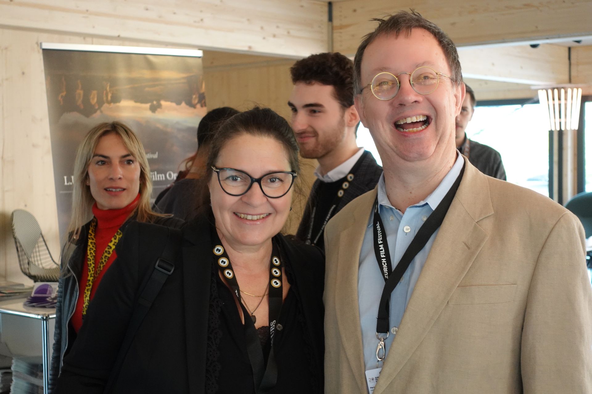 Sara Schär and Pierre Funck